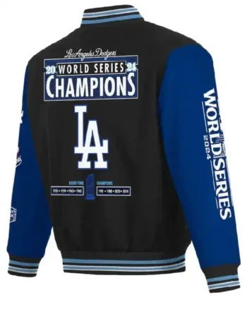 Buy Los Angeles Dodgers 2024 World Series  Championship Bomber Varsity Jacket