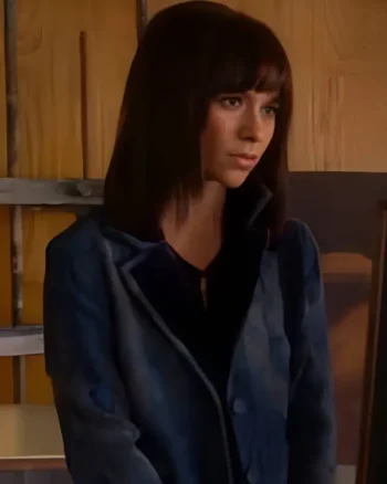 Ghost Whisperer 2025 Jennifer Love Hewitt Blue Tapestry Coat - Image 2