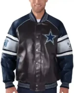 Buy Men and Women Dallas Cowboys Leather Jacket For Sale 2