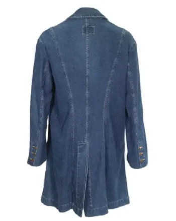 Buy Mens and Womens Decent Denim Vintage Trench Coat For Sale