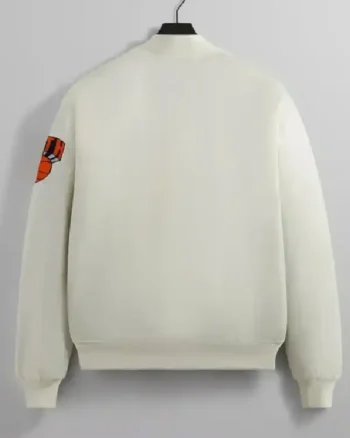 Buy Ny Knicks Pinstripe Bomber Satin Jacket Sale