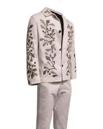 Barry Keoghan White Jacket - Image 3