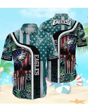 Buy Philadelphia Eagles Hawaiian Shirt For Mens Sale