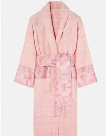 Buy Pink Versace Robe For Mens And Womens For  Sale 03