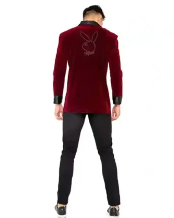Buy Play Boy Bunny Smoking Red Jacket For Sale Men And Women Sale