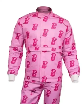 Buy Ryan Gosling Movie Barbie 2023 Ken Pink Tracksuit For Sale