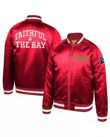 49ers Faithful To The Bay Bomber Jacket - Image 2