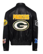 Buy Tymon Green Bay Packers Leather Jacket For Sale
