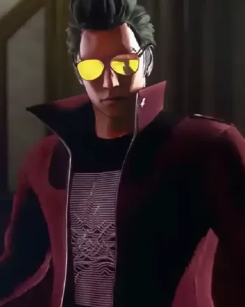 Buy Video Game No More Heroes III 3 Travis Touchdown Red Leather Jacket Sale