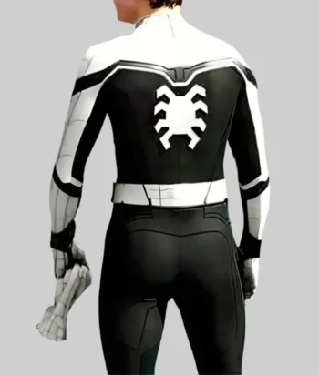 White and Black Spiderman Jacket - Image 2