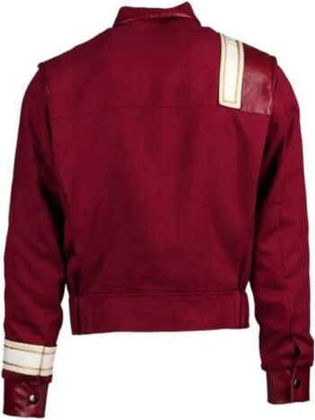 Star Trek V: The Final Frontier William Shatner Red Leather Jacket - Image 2