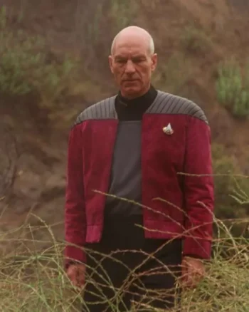 Captain Picard Star Trek Next Generation Red Jacket