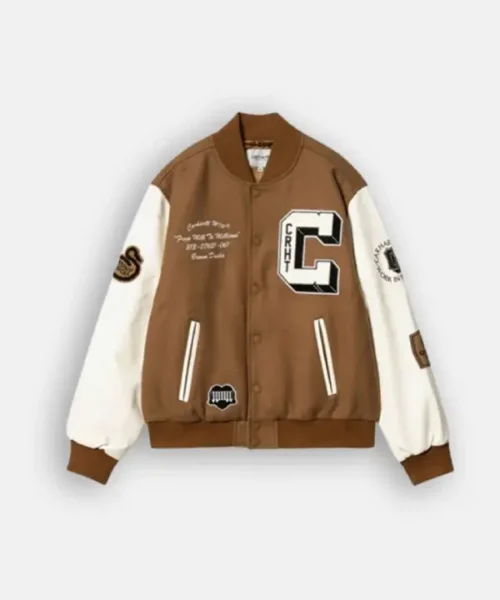 Carhartt WIP Brown Ducks Bomber Jacket