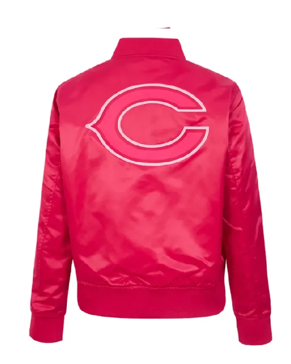 Chicago Bears Full-Snap Pink Jacket
