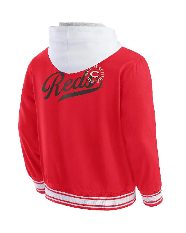 Cincinnati Reds Full-Snap Cotton