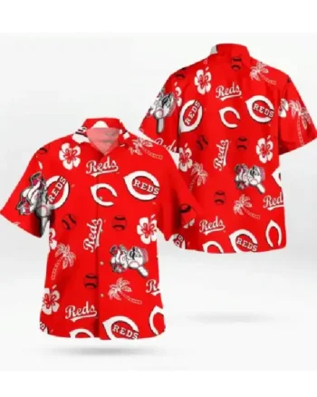 Cincinnati Reds Hawaiian Shirt