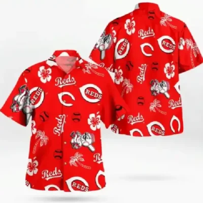 Cincinnati Reds Hawaiian Shirt
