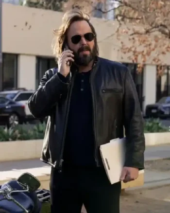 Cisco The Lincoln Lawyer S02 Black Leather Jacket