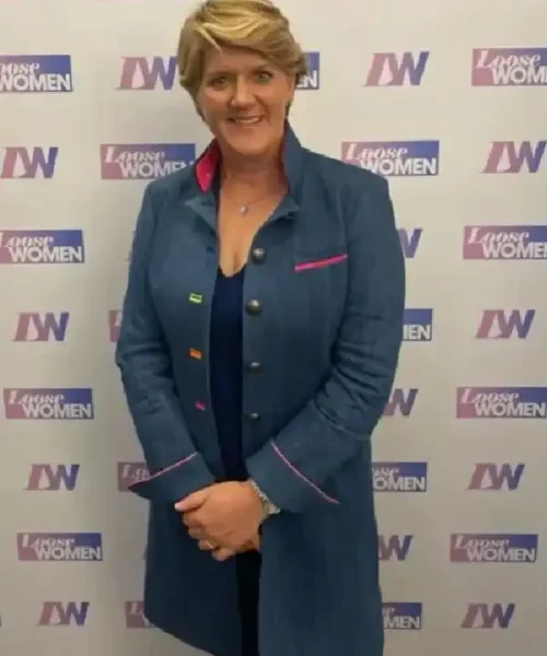 Clare Balding Blue Jacket