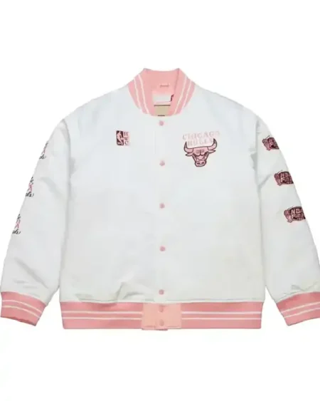 Classic Chicago Bulls Neopolitan Satin Jacket