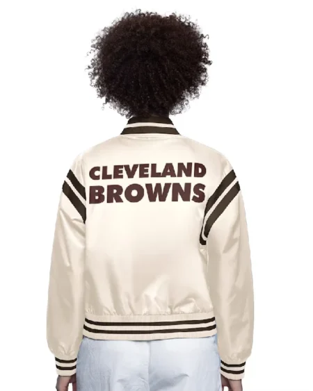 Cleveland Browns Full Count Full-Snap Satin