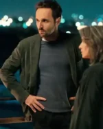 Davide Pardo Sara: Woman in the Shadows S01 Green Blazer