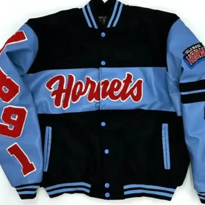 Delaware State Ole Skool Letterman Jacket