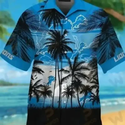 Detroit Lions Hawaiian Shirt