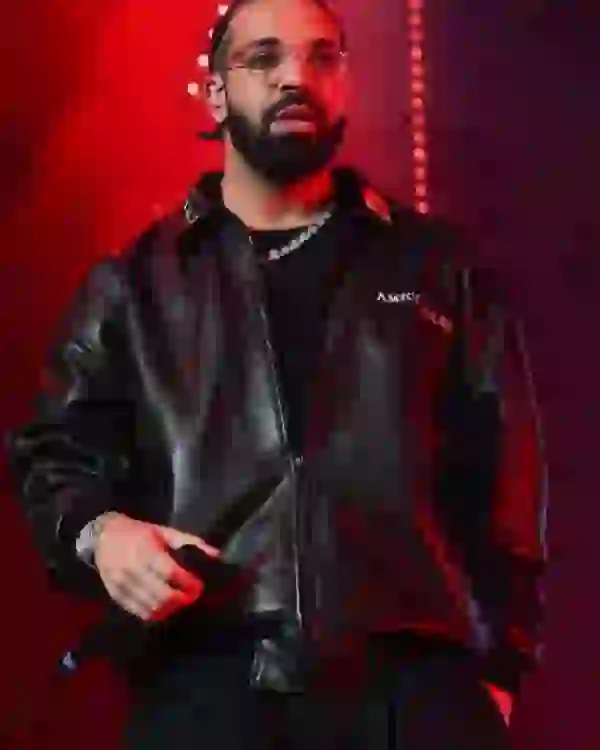 Drake Amici Violente Leather Jacket