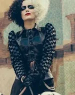 Emma Stone Cruella 2021 Cruella de Vil Leather Black