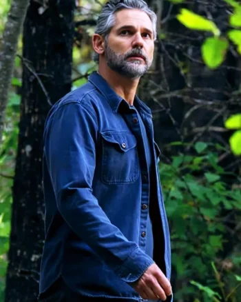 Eric Bana Untamed 2025 Blue Jacket