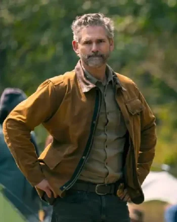 Eric Bana Untamed S01 Brown Jacket