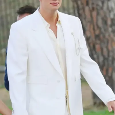 Erling Haaland Alta Moda Fashion Show 2025 White Blazer