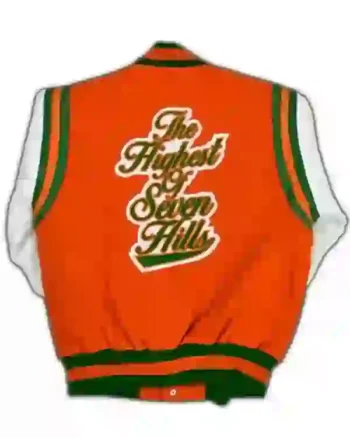 FAMU Highest of Seven Hills Motto 2.0 Letterman Varsity Jacket 