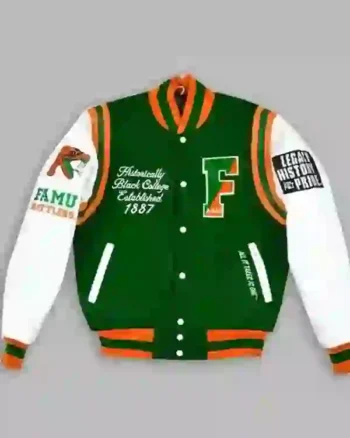 FAMU Letterman Green Varsity Jacket