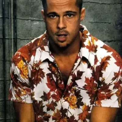 Fight Club Tyler Durden Hawaiian Maple Leaf Shirt
