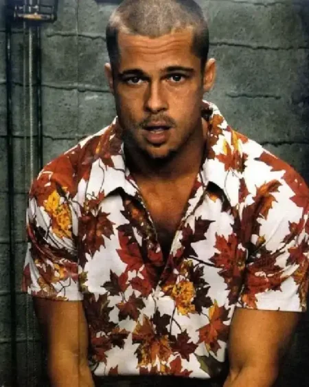 Fight Club Tyler Durden Hawaiian Maple Leaf Shirt