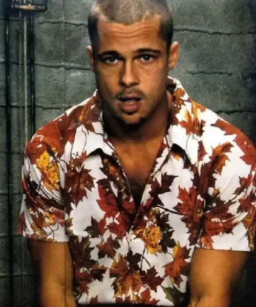 Fight Club Tyler Durden Hawaiian Maple Leaf Shirt