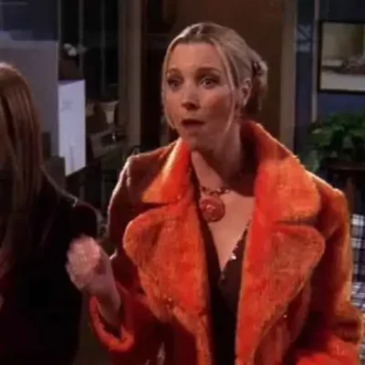 Friends Phoebe Buffay Fur Coat