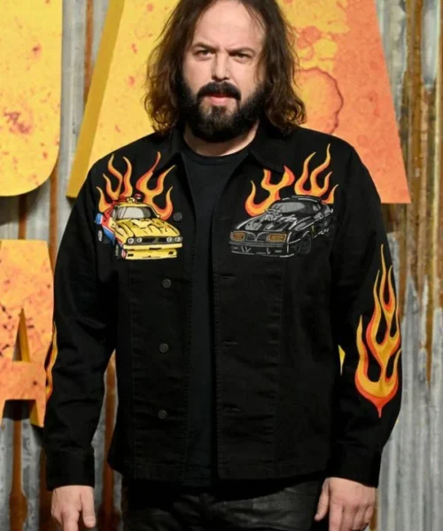 Furiosa A Mad Max Saga Angus Sampson Black Jacket