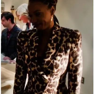 Gabi Mosely Found S02 Leopard Blazer