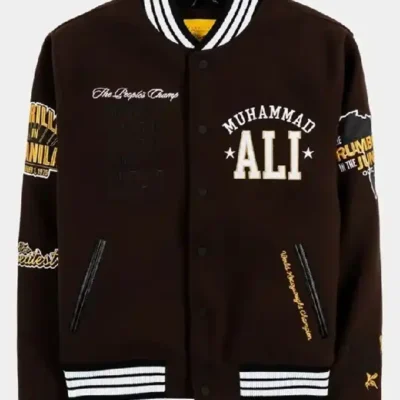 Greatest Of All Time Jalen Hurts Muhammad Ali Varsity Jacket