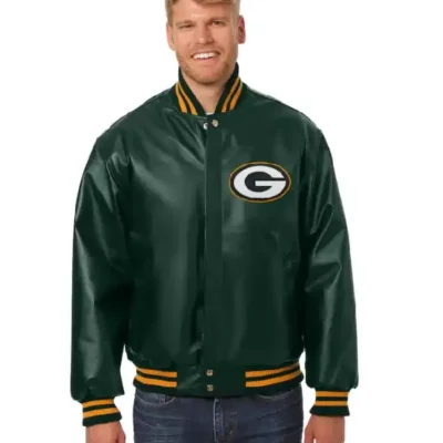 Green Bay Packers Leather Jacket