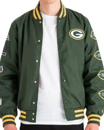 Green Bay Packers Varsity Jacket