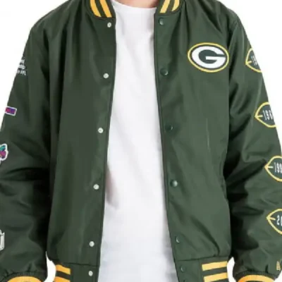 Green Bay Packers Varsity Jacket