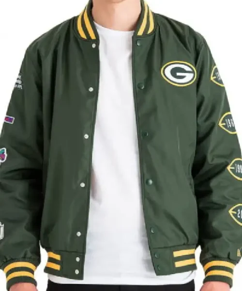 Green Bay Packers Varsity Jacket