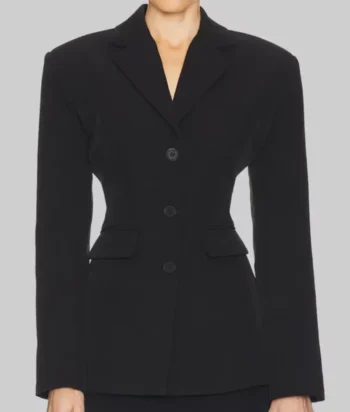 Hailey Bieber Black Blazer