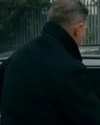 Tom Hardy MobLand Black Wool Jacket - Image 4