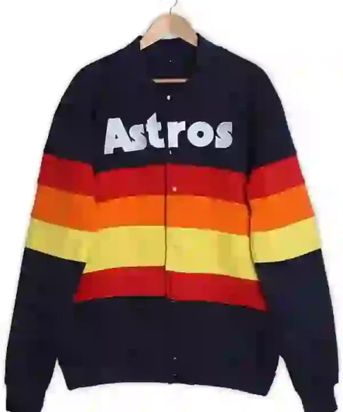 Houston Astros Kate Upton Blue Jacket