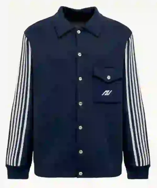 Jalen Hurts Autry Knitted Sporty Track Jacket